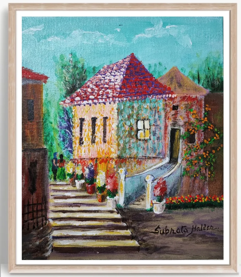 colourful cottage