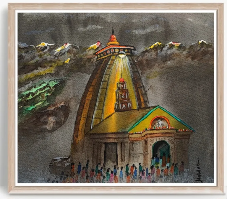 Kedar at moonlight