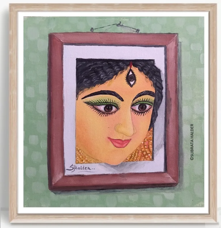 3D Durga