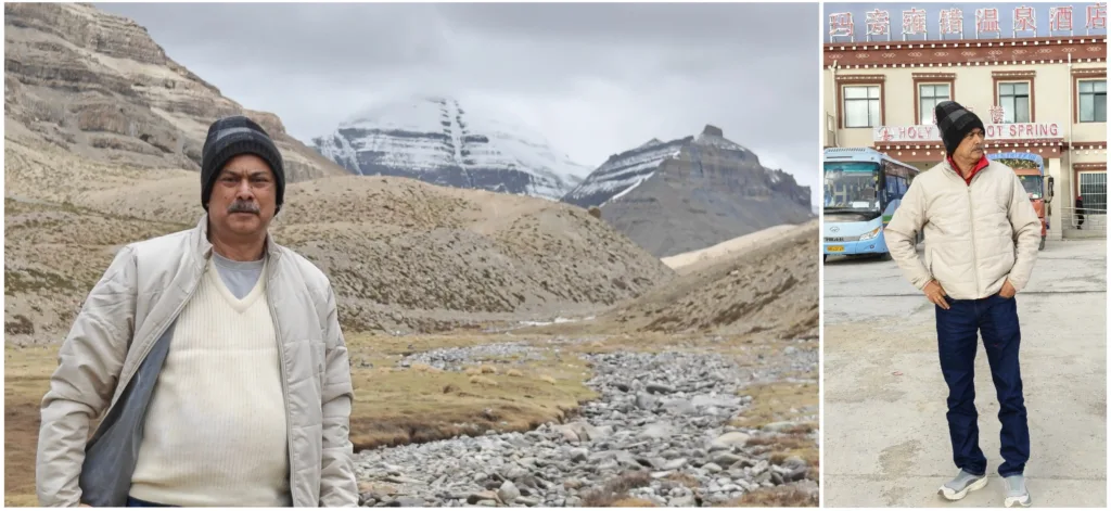 Subrata @ Kailash, Tibet, Chaina